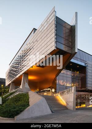 Bill und Melinda Gates Hall an der Cornell University von Morphosis entworfen Stockfoto