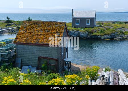 Blue Rocks Gemeinde im Lunenburg District, Nova Scotia, Kanada Stockfoto