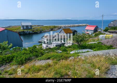 Blue Rocks Gemeinde im Lunenburg District, Nova Scotia, Kanada Stockfoto