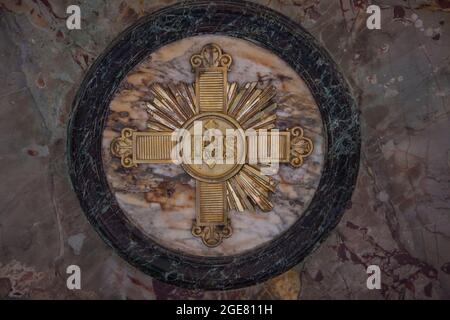 Das Innere des Schlosses von Versailles befindet sich in Versailles, Frankreich, etwa 12 Meilen (19 km) westlich von Paris. Stockfoto