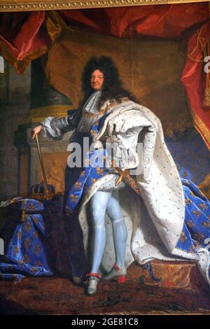 Das Innere des Schlosses von Versailles befindet sich in Versailles, Frankreich, etwa 12 Meilen (19 km) westlich von Paris. Stockfoto