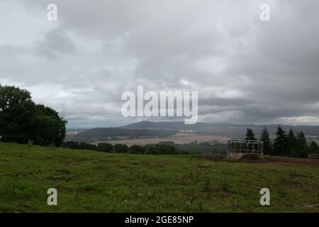 Merbach Hill, Herefordshire, Großbritannien Stockfoto