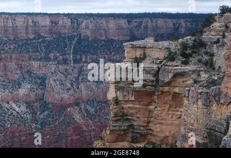 Visionen vom Grand Canyon Stockfoto