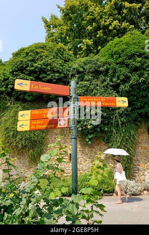 FRANKREICH, VAL D'OISE (95) AUVERS-SUR-OISE Stockfoto