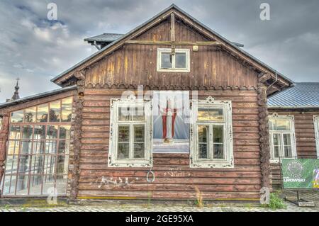 Tomaszow Lubelski, Polen, HDR-Bild Stockfoto