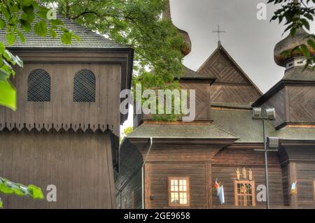 Tomaszow Lubelski, Polen, HDR-Bild Stockfoto