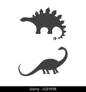 Dinosaurus Symbol Vorlage Vektor Illustration Design Stock Vektor