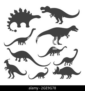 Dinosaurus Symbol Vorlage Vektor Illustration Design Stock Vektor