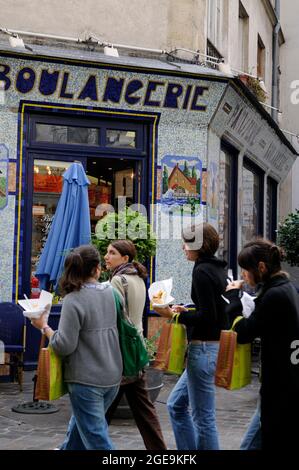 FRANCE, PARIS (75) 4 TH ARRONDISSEMENT, DISTRICT OF MARAIS, JEWISH DISTRICT OF THE RUE DES ROSIERS, FALAFEL Stockfoto