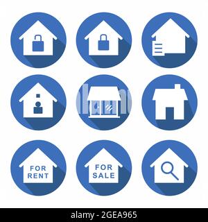Vektorgrafik von Hotel und Restaurant Set Icon Teil 7 - Flat Style - einfache Illustration. Bearbeitbare Kontur. Design Template Vector.Outline style desig Stock Vektor