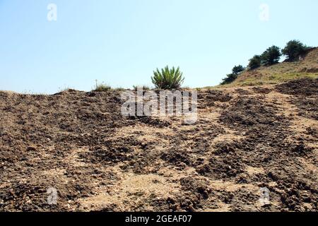 Baska, Insel Krk, phänomenales Zarok - Sandgebiet, Adriaküste, Kroatien Stockfoto