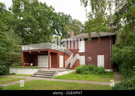 Caputh bei Potsdam, Einsteinhaus, Landhaus für Albert Einstein, 1929 von Konrad Wachsmann erbaut Stockfoto