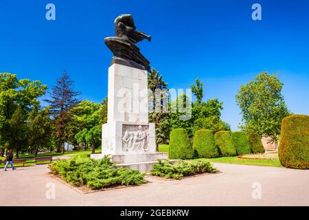 Denkmal der Dankbarkeit für Frankreich im Kalemegdan Park in der Nähe der Festung Belgrad in Belgrad Stockfoto