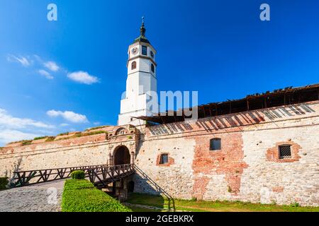 Stambol Gate und Sahat Kula Uhrenturm in Belgrad Festung Kalemegdan in Belgrad in Serbien Stockfoto