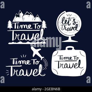 Reiseangebote Stock Vektor