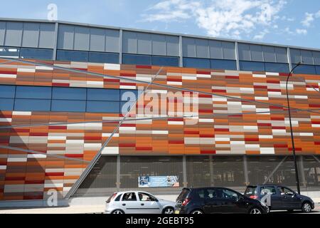 Tesco Extra speichern auf Savile St in Sheffield, England UK Stockfoto