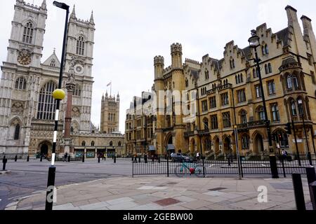 Westminister Abbey, London, Vereinigtes Königreich Stockfoto