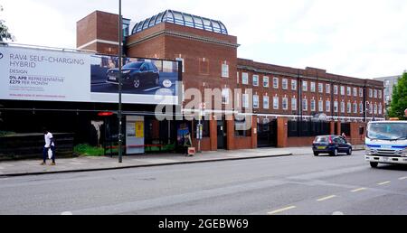 Beis Yaakov Primary School in Edgeware Road,, London, Vereinigtes Königreich Stockfoto