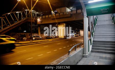 Sukhumvit Road Nana Area Night Bangkok Thailand Stockfoto