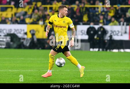 Supercup 2021, Signal Iduna Park Dortmund: Bor. Dortmund - FC Bayern München; Dortmund«Marco Reus. Stockfoto