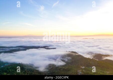 Nice Linh Quy Phap eine Pagode in der Provinz Lam Dong im Süden Vietnams Stockfoto