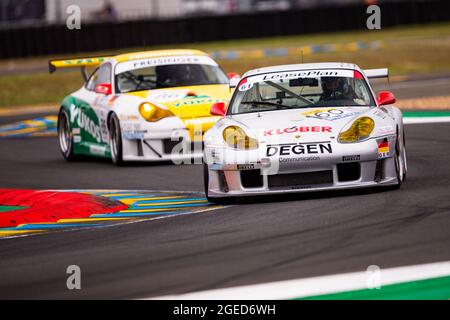 160 Fairbairn Peter (gbr), McLean Paul (gbr), Porsche 993 GT2 Evo, Action während der 2021 Endurance Racing Legends auf dem Circuit des 24 Heures du Mans, vom 18. Bis 21. August 2021 in Le Mans, Frankreich - Foto Joao Filipe / DPPI Stockfoto