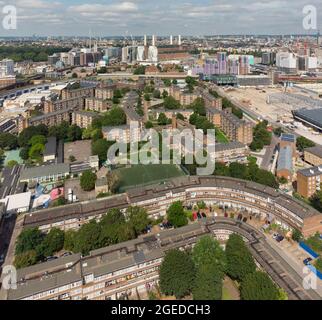 Patmore Estate, Battersea Nine Elms, London Stockfoto