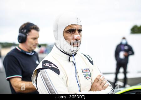 Franchitti Dario, Aston Martin DBR9, Portrait während der 2021 Langstrecken-Legenden auf dem Circuit des 24 Heures du Mans, vom 18. Bis 21. August 2021 in Le Mans, Frankreich - Foto Xavi Bonilla / DPPI Stockfoto