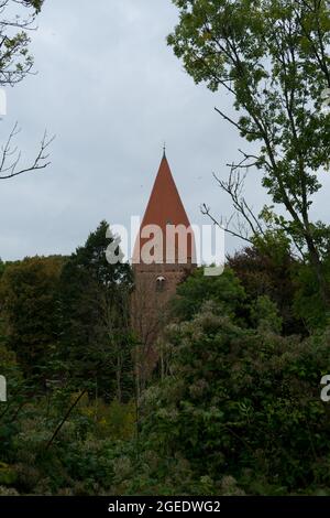 Blick von der deutschen Insel Poel in der Nähe des Dorfes Kirchdorf Stockfoto