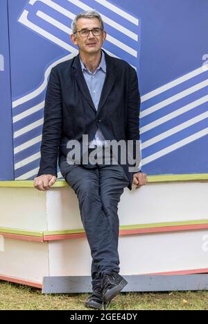 Edinburgh, Großbritannien. 19. August 2021 Foto: Autor und Künstler, Edmund de Waal beim Edinburgh International Book Festival, das am Edinburgh College of Art stattfindet.Quelle: Rich Dyson/Alamy Live News Stockfoto