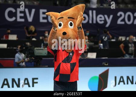 Zadar, Kroatien . November 2020. Macsot Ace während CEV EuroVolley 2021 Frauen-Volleyballspiel zwischen Kroatien und der Schweiz - Kresimir Cosic Hall in Zadar, Kroatien Kredit: SPP Sport Pressefoto. /Alamy Live News Stockfoto