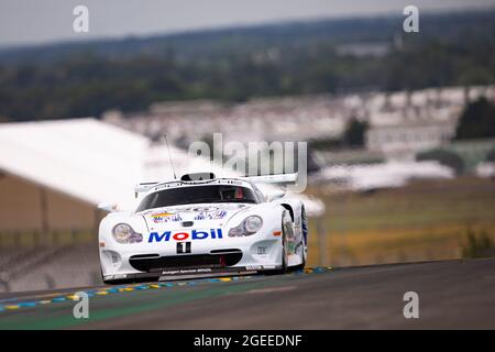 26 Collard Emmanuel (Fra), Porsche 911 GT1, Aktion während der Langstrecken-Legenden 2021 auf dem Circuit des 24 Heures du Mans, vom 18. Bis 21. August 2021 in Le Mans, Frankreich - Foto Joao Filipe / DPPI Stockfoto