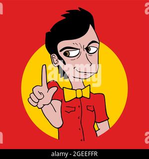 Zeichenausdruck Stock Vektor