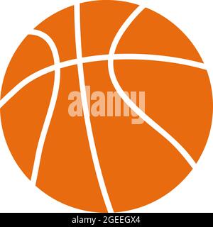 Basketball-Ikone Stock Vektor