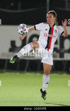 Vinovo, Italien, 18. August 2021. Gizem Gonultas von Besiktas während des UEFA Womens Champions League-Spiels im Juventus Center, Vinovo. Bildnachweis sollte lauten: Jonathan Moscrop / Sportimage Stockfoto