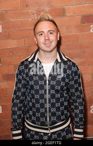 London, Großbritannien. August 2021. John Galea nimmt an der Notion x Jägermeister Party in Kachette in London Teil. (Foto: Phil Lewis/SOPA Images/Sipa USA) Quelle: SIPA USA/Alamy Live News Stockfoto