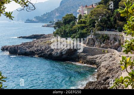 FRANKREICH, ALPES-MARITIMES (06) CAP D'AIL Stockfoto