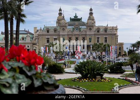 FÜRSTENTUM MONACO. DAS CASINO Stockfoto