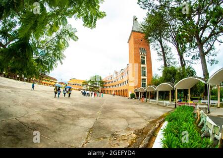 Nizza Hochschule in Da Lat StadtLam Dong Provinz Südvietnam Stockfoto