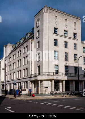 Bentham House 4-8 Endsleigh Gardens London - UCL Faculty of Laws Bentham House Bloomsbury London. Stockfoto