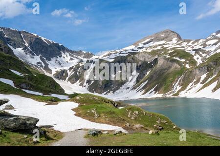 Großglockner Hochalpenstraße Stockfoto