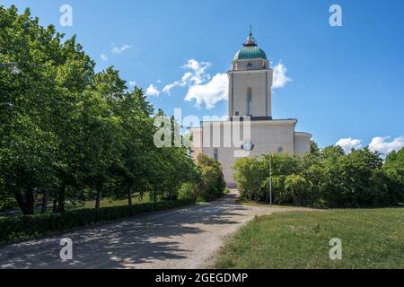 Suomenlinna Kirche - Helsinki, Finnland Stockfoto