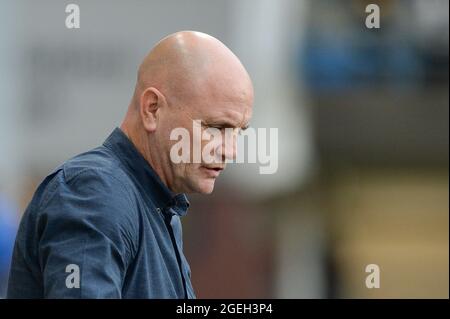 Leeds, England - 19. August 2021 - Leeds Rhinos Trainer Richard Agar während der Rugby League Betfred Super League Leeds Rhinos gegen Huddersfield Giants im Emerald Headingley Stadium, Leeds, UK Dean Williams Stockfoto