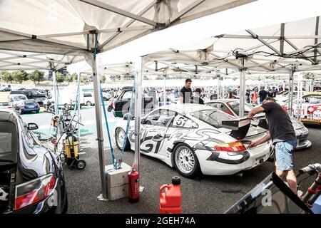 Le Mans, Frankreich. August 2021. Endurance Racing Legends Le Mans: Paul HOWELLS, PORSCHE/996 GT3-RS/2001 Credit: dpa/Alamy Live News Stockfoto