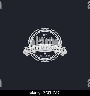 Retro Vintage Abzeichen und Labels Stock Vektor