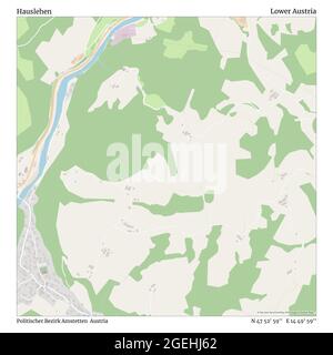 Hauslehen, politischer Bezirk Amstetten, Österreich, Niederösterreich, N 47 52' 59'', E 14 49' 59'', map, Timeless Map veröffentlicht 2021. Reisende, Entdecker und Abenteurer wie Florence Nightingale, David Livingstone, Ernest Shackleton, Lewis and Clark und Sherlock Holmes haben sich bei der Planung von Reisen zu den entlegensten Ecken der Welt auf Karten verlassen.Timeless Maps kartiert die meisten Orte auf der Welt und zeigt die Verwirklichung großer Träume Stockfoto