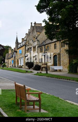 High Street Broadway Worcestershire England Großbritannien Stockfoto