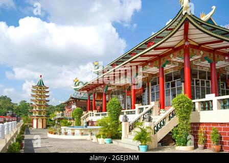 Der taoistische Tempel, Beverly Hills, Cebu City, Cebu, Visayas, Philippinen Stockfoto