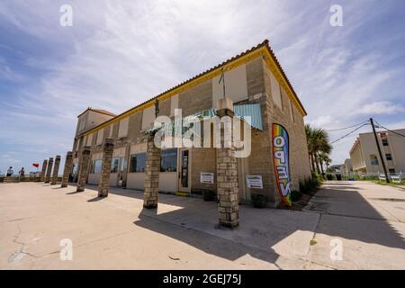 St Augustine, FL, USA - 15. August 2021: The St Augustine Beach Art Studio Gallery Stockfoto
