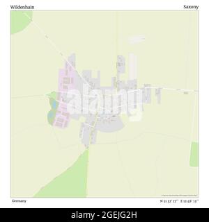 Wildenhain, Deutschland, Sachsen, N 51 32' 17'', E 12 48' 13'', Karte, Timeless Map veröffentlicht 2021. Reisende, Entdecker und Abenteurer wie Florence Nightingale, David Livingstone, Ernest Shackleton, Lewis and Clark und Sherlock Holmes haben sich bei der Planung von Reisen zu den entlegensten Ecken der Welt auf Karten verlassen.Timeless Maps kartiert die meisten Orte auf der Welt und zeigt die Verwirklichung großer Träume Stockfoto